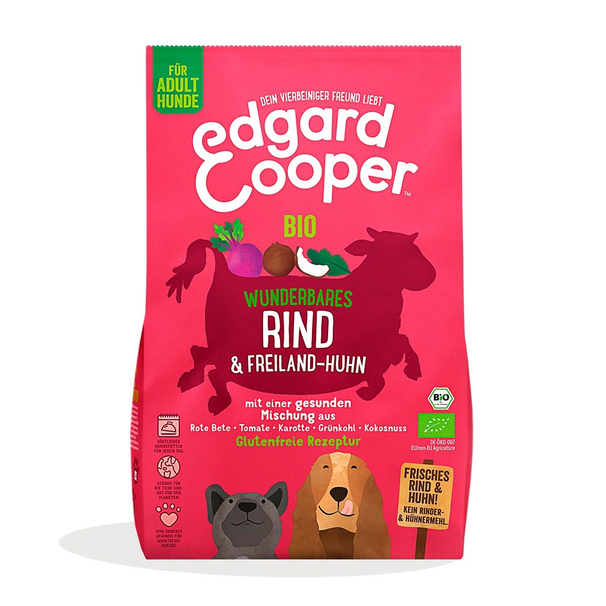 Edgard & Cooper Bio Rind & Bio Huhn 2,5kg von Edgard & Cooper