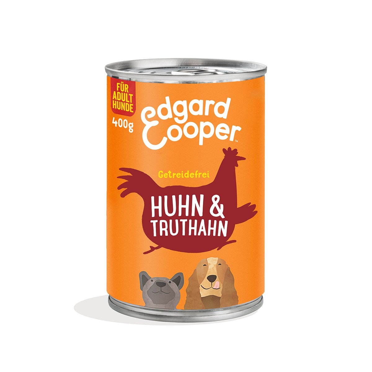 Edgard & Cooper Adult Huhn & Truthahn 12x400g von Edgard & Cooper