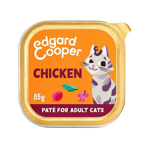 Edgard & Cooper Erwachsene Katze - Huhn aus Freilandhaltung - 16 x 85 g Edgard & Cooper Erwachsene Katze - Huhn aus Freilandhaltung - 16 x 85 g von Edgard & Cooper