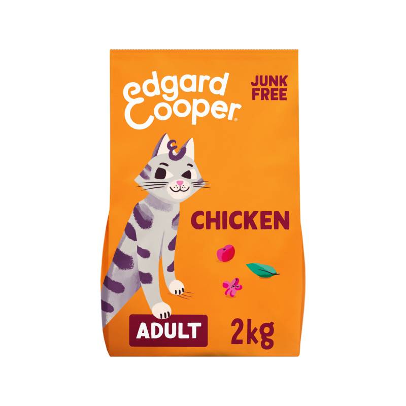 Edgard & Cooper Erwachsene Katze - Huhn aus Freilandhaltung - 2 kg von Edgard & Cooper