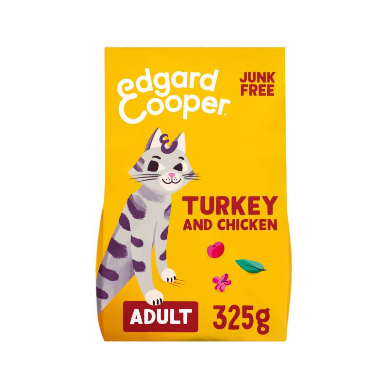 Edgard & Cooper Erwachsene Katze -Truthahn, huhn aus Freilandhaltung - 325g von Edgard & Cooper