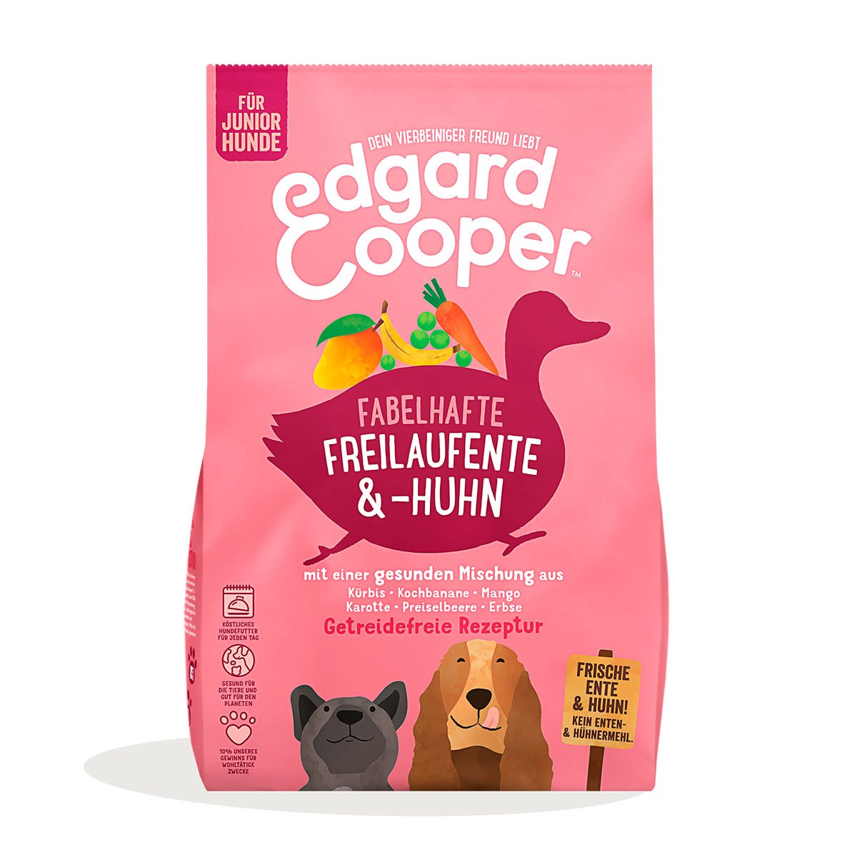 Edgard & Cooper Junior Freilaufente & Huhn 2x12kg Edgard & Cooper Junior Freilaufente & Huhn 2x12kg von Edgard & Cooper