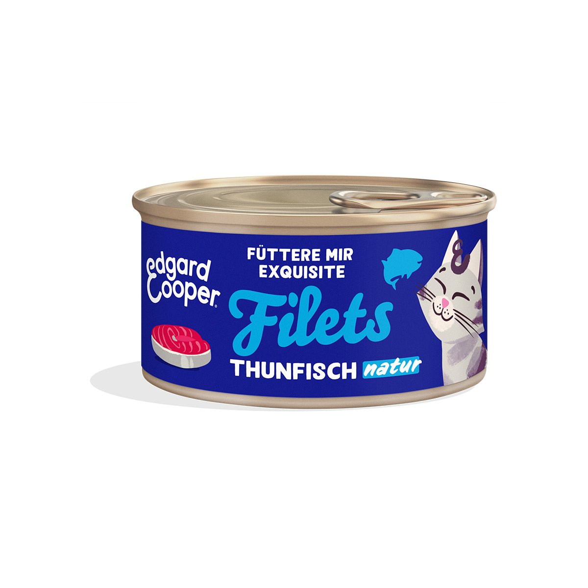 Edgard & Cooper Katze Filets Frischer Wildfang-Thunfisch 24x70g Edgard & Cooper Katze Filets Frischer Wildfang-Thunfisch 24x70g von Edgard & Cooper