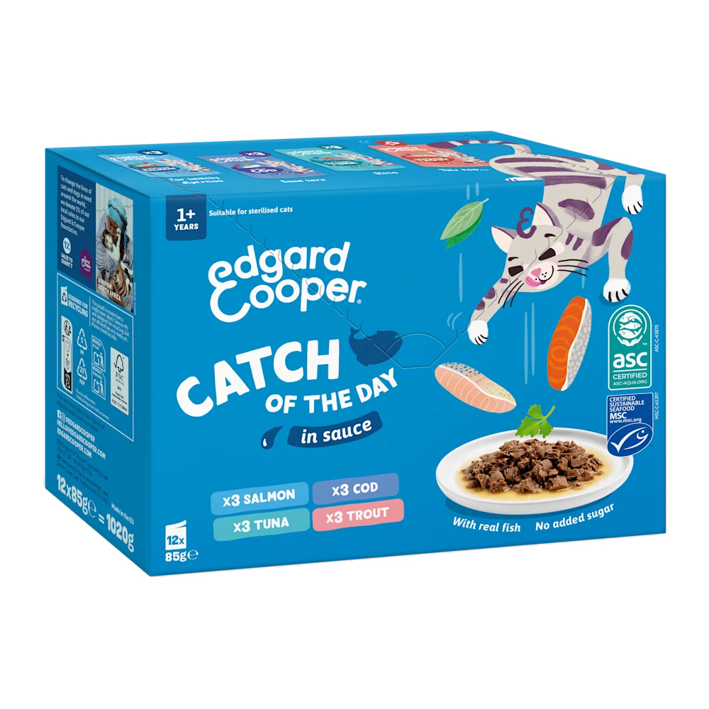 Edgard & Cooper Multipack - Feast from the Farm in Sauce - 12 x 85 g von Edgard & Cooper