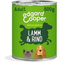 Edgard & Cooper Nassfutter Hund, Adult, Lamm und Rind 6x800 g Edgard & Cooper Nassfutter Hund, Adult, Lamm und Rind 6x800 g von Edgard & Cooper