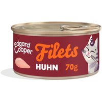 Edgard & Cooper Nassfutter Katze Adult Filets Huhn 24x70 g von Edgard & Cooper