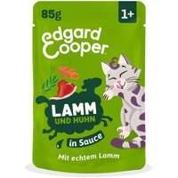 Edgard & Cooper Nassfutter Katze Adult in Sauce Lamm und Huhn 12x85 g von Edgard & Cooper