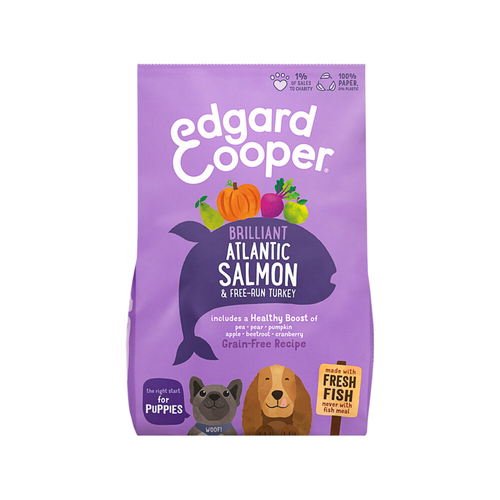 Edgard & Cooper Puppy - Lachs & Truthahn - 12 kg von Edgard & Cooper