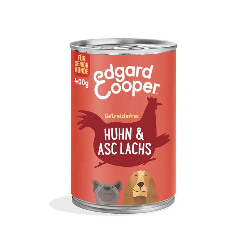 Edgard & Cooper Senior Huhn & Lachs 12x400g von Edgard & Cooper