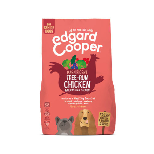 Edgard & Cooper Senior Hundefutter - Huhn & Lachs - 12 kg von Edgard & Cooper