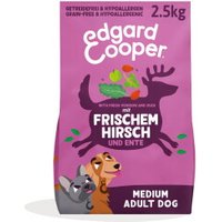 Edgard & Cooper Trockenfutter, Hund, Adult, Frischer Hirsch & Freilaufente 2,5 kg von Edgard & Cooper