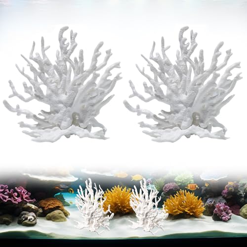 2 Stück Aquarium Deko Künstliche Korallen Haze,Garnelen Aquarium & Aquarienpflanze Echt, Zubehör für Landschaftsbau Wasserlandschaft Dekoration Decor Mikromodell 2 Stück Aquarium Deko Künstliche Korallen Haze,Garnelen Aquarium & Aquarienpflanze Echt, Zubehör für Landschaftsbau Wasserlandschaft Dekoration Decor Mikromodell von Editbar
