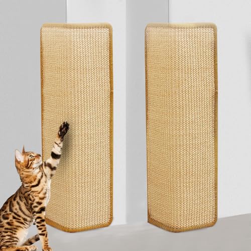 Editbar 2 Stück Kratzmatte Katze, Kratzteppich Sisal, 50 x 25 cm Wand Katzenkratzbrett, Sisal Fußmatte Teppich Vorleger für Sofa Möbel Tür Kratzschutz, Katze Kratzschutzfür die Wandmontage geeignet Editbar 2 Stück Kratzmatte Katze, Kratzteppich Sisal, 50 x 25 cm Wand Katzenkratzbrett, Sisal Fußmatte Teppich Vorleger für Sofa Möbel Tür Kratzschutz, Katze Kratzschutzfür die Wandmontage geeignet von Editbar