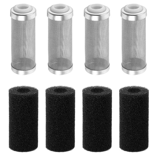 Editbar 4er Set 16mm Aquarium Filter – Fischbecken Tauchpumpe Aquariumfilter mit Filterschwamm, Feinmaschiges Design, Schutznetz für Fische & Garnelen,Verhindert Verstopfung, Verbessert Wasserqualität Editbar 4er Set 16mm Aquarium Filter – Fischbecken Tauchpumpe Aquariumfilter mit Filterschwamm, Feinmaschiges Design, Schutznetz für Fische & Garnelen,Verhindert Verstopfung, Verbessert Wasserqualität von Editbar