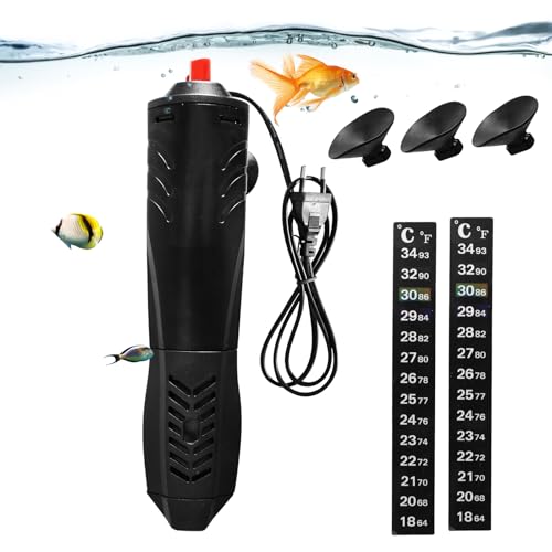 Editbar 50W 30L Aquarium Heizung – Temperatur Einsatellbar Heizstab mit Saugnäpfen & ABS Schutzhülle für Aquarien & Fischtanks, PTC Heizer mit Thermostat, Automatische Temperaturkontrolle 18–34°C Editbar 50W 30L Aquarium Heizung – Temperatur Einsatellbar Heizstab mit Saugnäpfen & ABS Schutzhülle für Aquarien & Fischtanks, PTC Heizer mit Thermostat, Automatische Temperaturkontrolle 18–34°C von Editbar