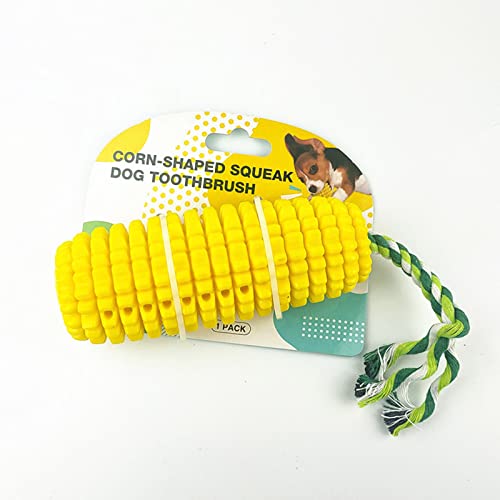 Edoxus Zahnbürsten-Stick Ball Leckerli-Spender für Hunde Welpen-Zahnpflege, Bürsten und Kauspielzeug, ungiftiges Naturkautschuk für Kleine mittlere Hunde von Edoxus