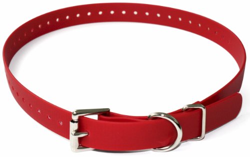Educator Biothane Halsband, 1,9 cm, Rot Educator Biothane Halsband, 1,9 cm, Rot von Educator