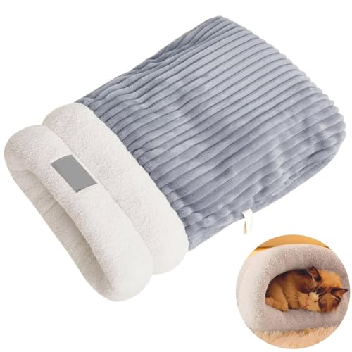 Edumov Katzen Schlafsack, 44x37cm Cat Sleeping Bag, Kuscheliger Warmer Katzenschlafsack,Kuschelsack Katze, Schlafsack für Katzen,Katzenbett Flauschig für Kätzchen & kleine Welpen Edumov Katzen Schlafsack, 44x37cm Cat Sleeping Bag, Kuscheliger Warmer Katzenschlafsack,Kuschelsack Katze, Schlafsack für Katzen,Katzenbett Flauschig für Kätzchen & kleine Welpen von Edumov