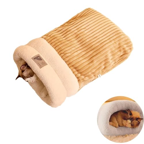 Edumov Katzen Schlafsack, 54x45cm Cat Sleeping Bag, Kuscheliger Warmer Katzenschlafsack,Kuschelsack Katze, Schlafsack für Katzen,Katzenbett Flauschig für Kätzchen & kleine Welpen Edumov Katzen Schlafsack, 54x45cm Cat Sleeping Bag, Kuscheliger Warmer Katzenschlafsack,Kuschelsack Katze, Schlafsack für Katzen,Katzenbett Flauschig für Kätzchen & kleine Welpen von Edumov