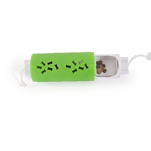 Edupet 06020AB Hundespielzeug, Dog'n'Roll, Intelligenzspielzeug für Hunde, Leckerli-Spender, 17,5 cm, grün Edupet 06020AB Hundespielzeug, Dog'n'Roll, Intelligenzspielzeug für Hunde, Leckerli-Spender, 17,5 cm, grün von EDUPET