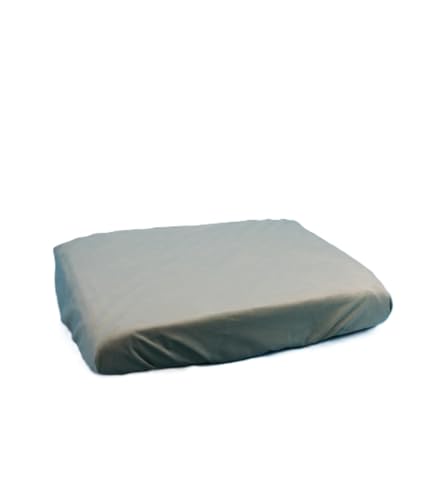 EechicSpace Waschbarer Ersatzbezug für Hundebett, Samt, 111,8 x 81,3 cm, Salbeigrün von EechicSpace