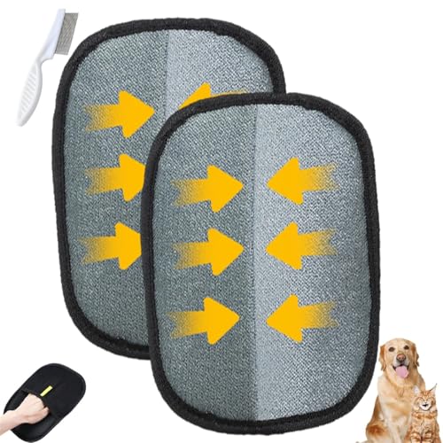 Eeiiey Tierhaarentferner-Handschuh – wiederverwendbare elektrostatische Tierhaarentfernungshandschuhe, statische Entfernungshandschuhe, Sellerie, Haustiere, doppelseitiger Fellpflege-Handschuh für Eeiiey Tierhaarentferner-Handschuh – wiederverwendbare elektrostatische Tierhaarentfernungshandschuhe, statische Entfernungshandschuhe, Sellerie, Haustiere, doppelseitiger Fellpflege-Handschuh für von Eeiiey