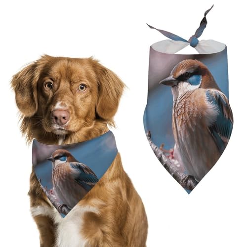 A Little Bird Hundehalstücher, verstellbares Lätzchen, Party-Haustier-Dekorationen, niedliches Dreieckstuch für kleine, mittelgroße Welpen, Katzen, Kostüm-Zubehör A Little Bird Hundehalstücher, verstellbares Lätzchen, Party-Haustier-Dekorationen, niedliches Dreieckstuch für kleine, mittelgroße Welpen, Katzen, Kostüm-Zubehör von Eekstdbn