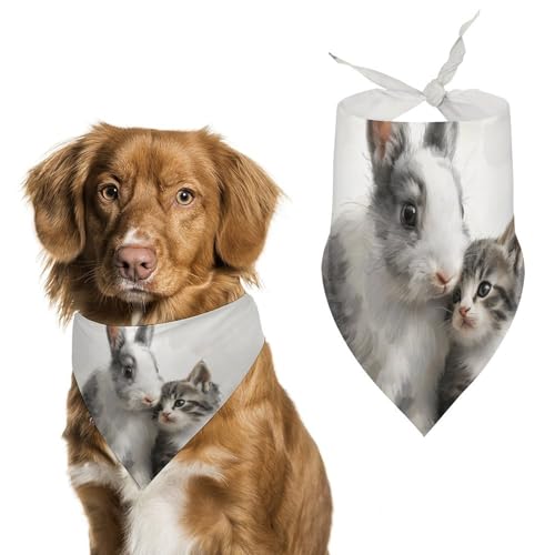 Hundehalstücher für Kaninchen und Katzen, verstellbares Lätzchen, Party-Dekoration, niedliches Dreieckstuch für kleine, mittelgroße Welpen, Katzen, Kostüm-Zubehör Hundehalstücher für Kaninchen und Katzen, verstellbares Lätzchen, Party-Dekoration, niedliches Dreieckstuch für kleine, mittelgroße Welpen, Katzen, Kostüm-Zubehör von Eekstdbn