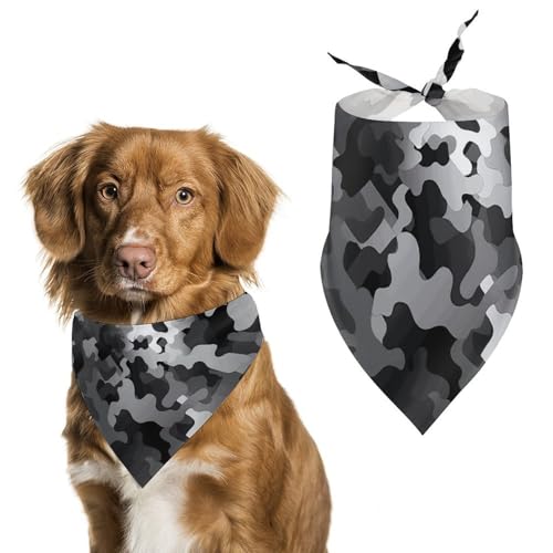 Hundehalstücher mit Camouflage-Muster, verstellbar, für Partys, Haustier-Dekorationen, niedliches Dreieckstuch für kleine, mittelgroße Welpen, Katzen, Kostüm-Zubehör Hundehalstücher mit Camouflage-Muster, verstellbar, für Partys, Haustier-Dekorationen, niedliches Dreieckstuch für kleine, mittelgroße Welpen, Katzen, Kostüm-Zubehör von Eekstdbn
