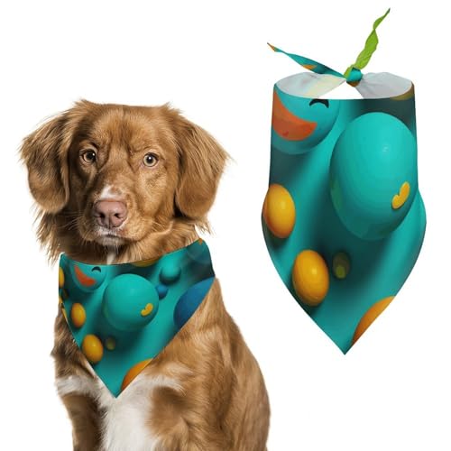 Hundehalstücher mit Smiley-Gesicht, verstellbares Lätzchen, Party-Haustier-Dekorationen, niedlicher Dreieckstuch für kleine, mittelgroße Welpen, Katzen, Kostüm-Zubehör Hundehalstücher mit Smiley-Gesicht, verstellbares Lätzchen, Party-Haustier-Dekorationen, niedlicher Dreieckstuch für kleine, mittelgroße Welpen, Katzen, Kostüm-Zubehör von Eekstdbn
