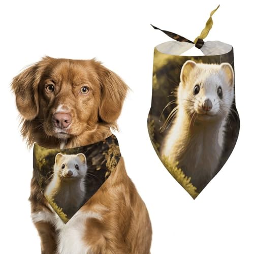 Niedliches Wiesel-Hundehalstuch, verstellbares Lätzchen, Party-Haustier-Dekorationen, niedlicher Dreieckstuch für kleine, mittelgroße Welpen, Katzen, Kostüm-Zubehör Niedliches Wiesel-Hundehalstuch, verstellbares Lätzchen, Party-Haustier-Dekorationen, niedlicher Dreieckstuch für kleine, mittelgroße Welpen, Katzen, Kostüm-Zubehör von Eekstdbn