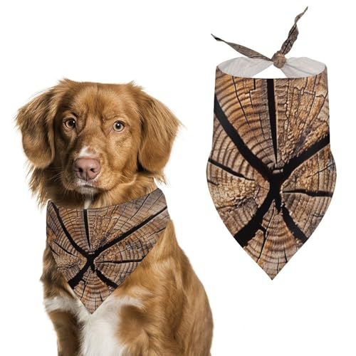 Tree Stump Hundehalstücher mit Holzmaserung, verstellbares Lätzchen, Party-Haustier-Dekorationen, niedlicher Dreieckstuch für kleine, mittelgroße Welpen, Katzen, Kostüm-Zubehör Tree Stump Hundehalstücher mit Holzmaserung, verstellbares Lätzchen, Party-Haustier-Dekorationen, niedlicher Dreieckstuch für kleine, mittelgroße Welpen, Katzen, Kostüm-Zubehör von Eekstdbn