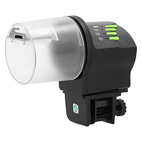 Eeneme Fischfutterspender, 5 V, Automatischer Fischfutterautomat, Intelligentes Timing, Fischfutterspender Aquarien Eeneme Fischfutterspender, 5 V, Automatischer Fischfutterautomat, Intelligentes Timing, Fischfutterspender Aquarien von Eeneme