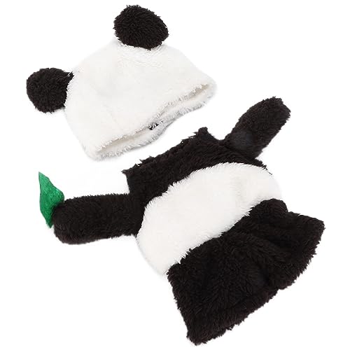 Eeneme Hundekleidung, Panda-Haustier-Halloween-Kostüm, Weiches, Exquisites Design, Hunde-Weihnachtskostüm mit Mütze für Kleine und Mittelgroße Hunde (XL) von Eeneme
