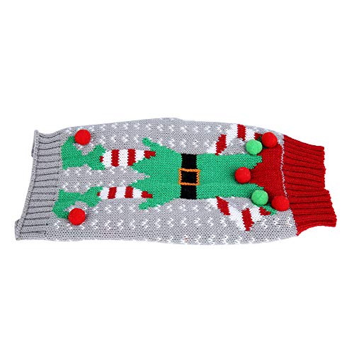 Eeneme Hundepullover, Hundepullover, Katze, Weihnachts-Hundekostüm, Kleine Hunde, Gestrickter Hundepullover, Weihnachts-Hundekostüm, Winter, Ideal für Welpen, Katzen, Hunde, Weihnachten von Eeneme