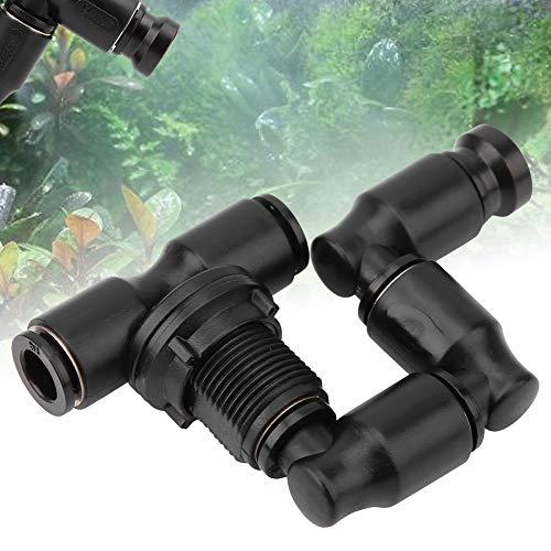 Eeneme Reptilien-Nebel-Sprinkler, Verstellbar Regenwald-Tank, Haustier-Kühlsystem, Schwarz Eeneme Reptilien-Nebel-Sprinkler, Verstellbar Regenwald-Tank, Haustier-Kühlsystem, Schwarz von Eeneme