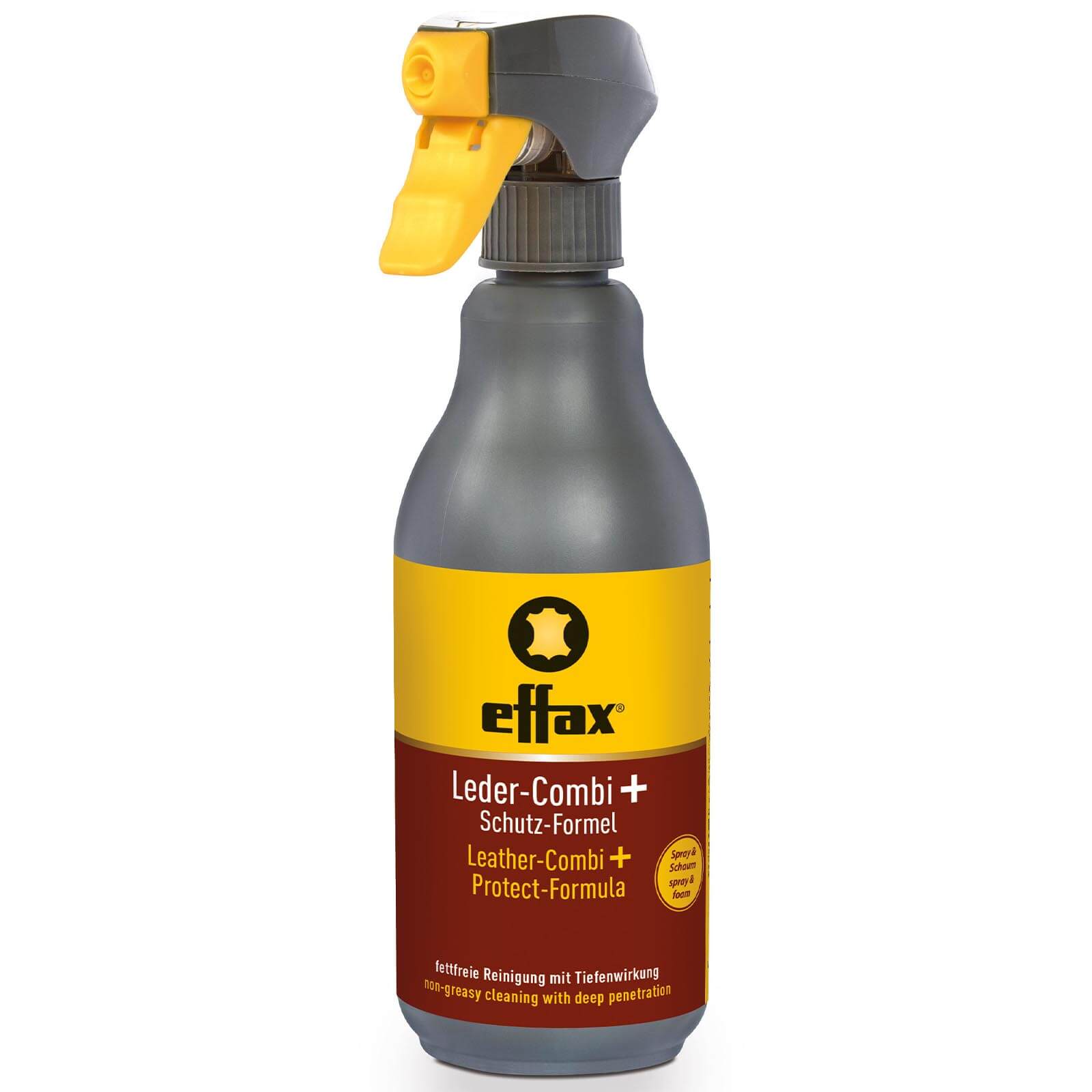 Effax Leder-Combi + Schutzformel 500ml Fettfreie Tiefenreinigung & Pflege von Effax