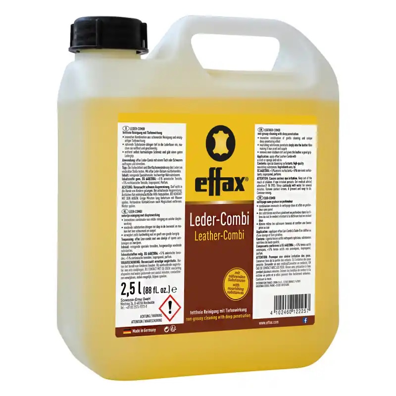 Effax Leder-Combi 2,5L Fettfreie Tiefenreinigung & Pflege von Effax