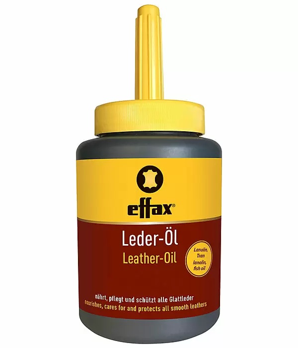 Effax Leder-Öl 475ml mit Pinsel Lederpflege für Glattleder Effax Leder-Öl 475ml mit Pinsel Lederpflege für Glattleder von Effax