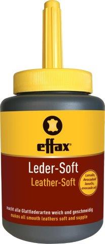 Effax Leder-Soft mit Pinsel (Lederöl) 475ml Soforthilfe bei hartem Leder von Effax