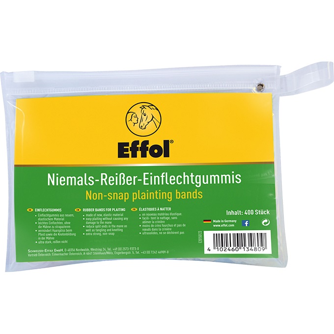 Effol Farblose Niemals-Reißer Einflechtgummis Extra elastisch Effol Farblose Niemals-Reißer Einflechtgummis Extra elastisch von Effol