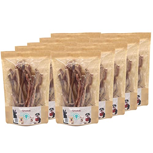 Eggersmann Carnebello - Natursnack Lammziemer (10 x 150 g) - Hunde Snacks ohne Zusatzstoffe und besonders fettarm - Snack für Zahnpflege Hund im wiederverschließbaren Beutel Eggersmann Carnebello - Natursnack Lammziemer (10 x 150 g) - Hunde Snacks ohne Zusatzstoffe und besonders fettarm - Snack für Zahnpflege Hund im wiederverschließbaren Beutel von Eggersmann Carnebello