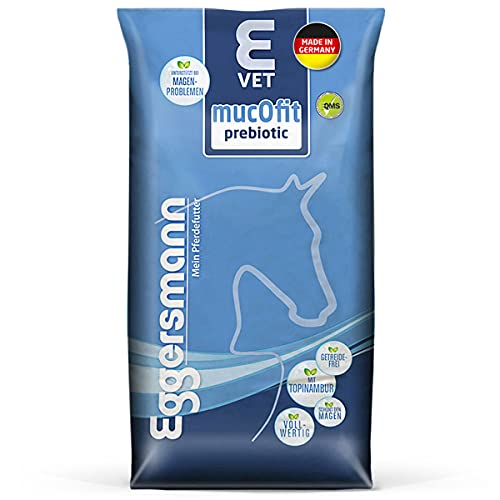 Eggersmann E Vet mucOfit prebiotic – Pferdemüsli ohne Getreide – Pferdefutter für Magen und Darm – 20 kg Sack von Eggersmann Körnerpick