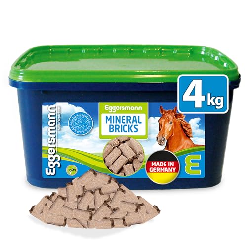 Eggersmann Mineral Bricks – Mineralfuttermittel für Pferde – Futter zur Vorbeugung von Nährstoffmängeln – 4 kg Eimer von Eggersmann Mein Pferdefutter