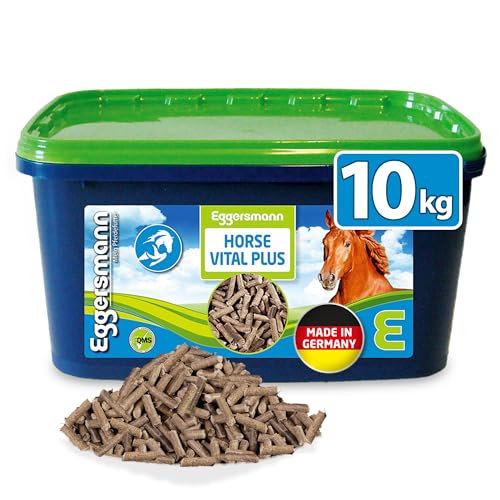 Eggersmann Horse Vital Plus – Mineralfuttermittel für Pferde Aller Art – Vitaminreiches Mineralfutter – 10 kg Eimer von Eggersmann Mein Pferdefutter
