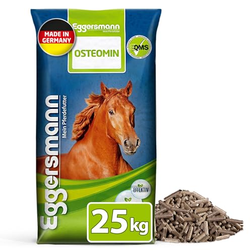 Eggersmann Osteomin – Mineralfuttermittel für Junge Pferde – Optimale Entwicklung wachsender Pferde – 25 kg Sack von Eggersmann Mein Pferdefutter