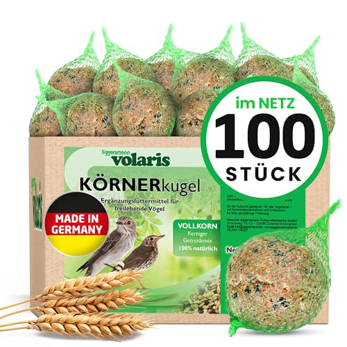 Eggersmann Volaris Vollkornkugeln mit grünem Netz, 100 Stück im Karton von Eggersmann volaris