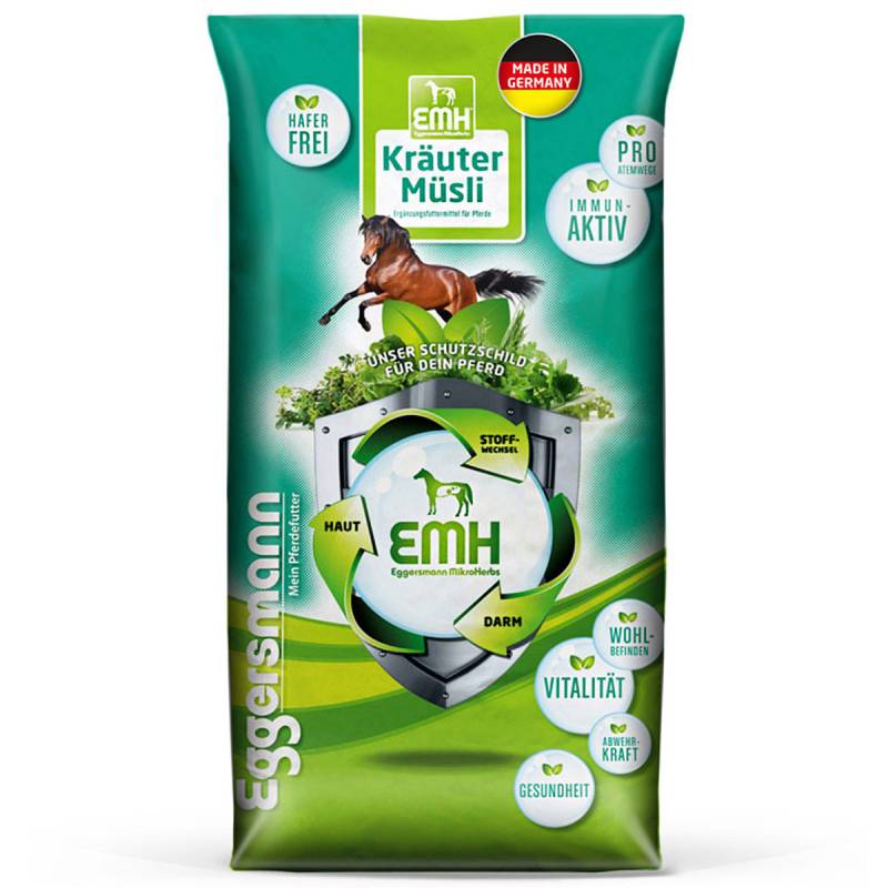 Eggersmann Emh Kräuter Müsli 20kg Für besonderes Wohlbefinden Eggersmann Emh Kräuter Müsli 20kg Für besonderes Wohlbefinden von Eggersmann