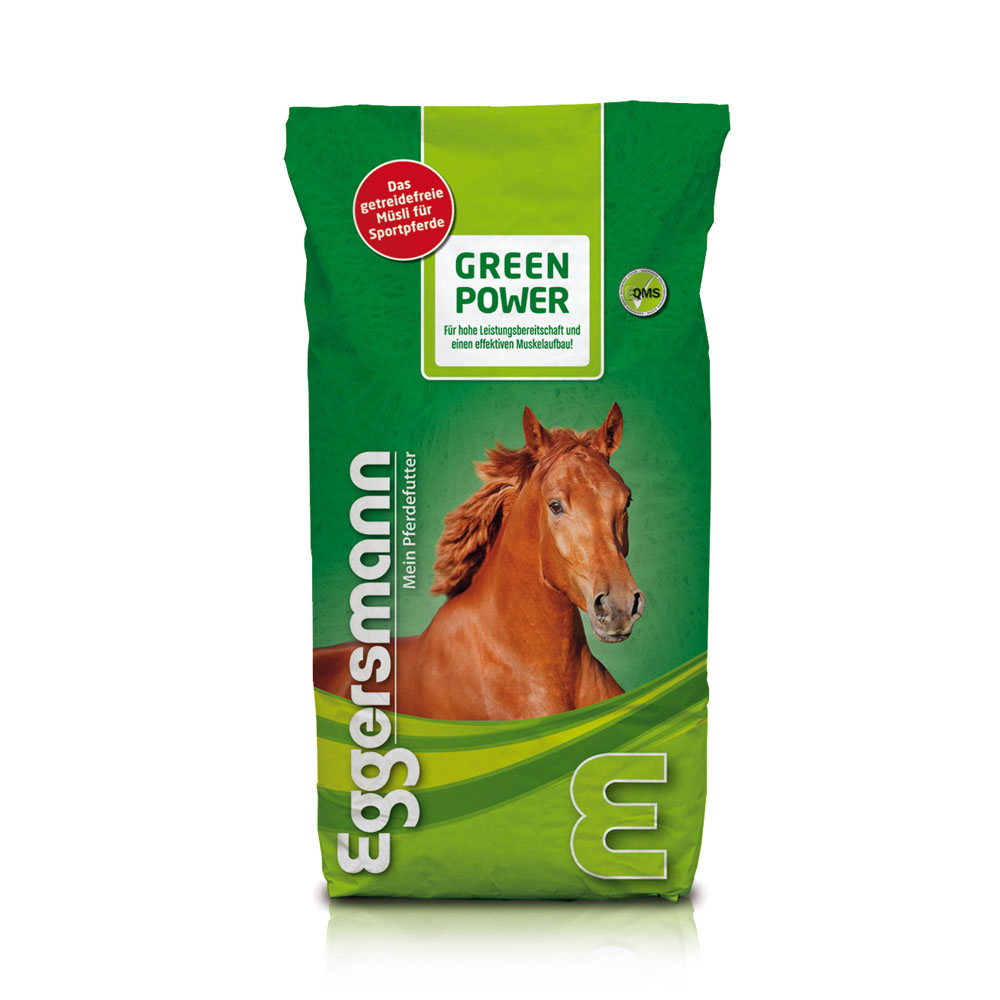 Eggersmann Green Power 20 kg für leistungsbezogene Pferde von Eggersmann