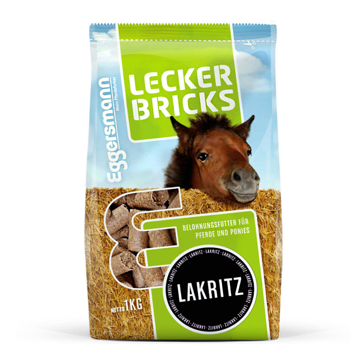 Eggersmann Lecker Bricks - 1,0 kg- (Lakritz) besondere Belohnung von Eggersmann